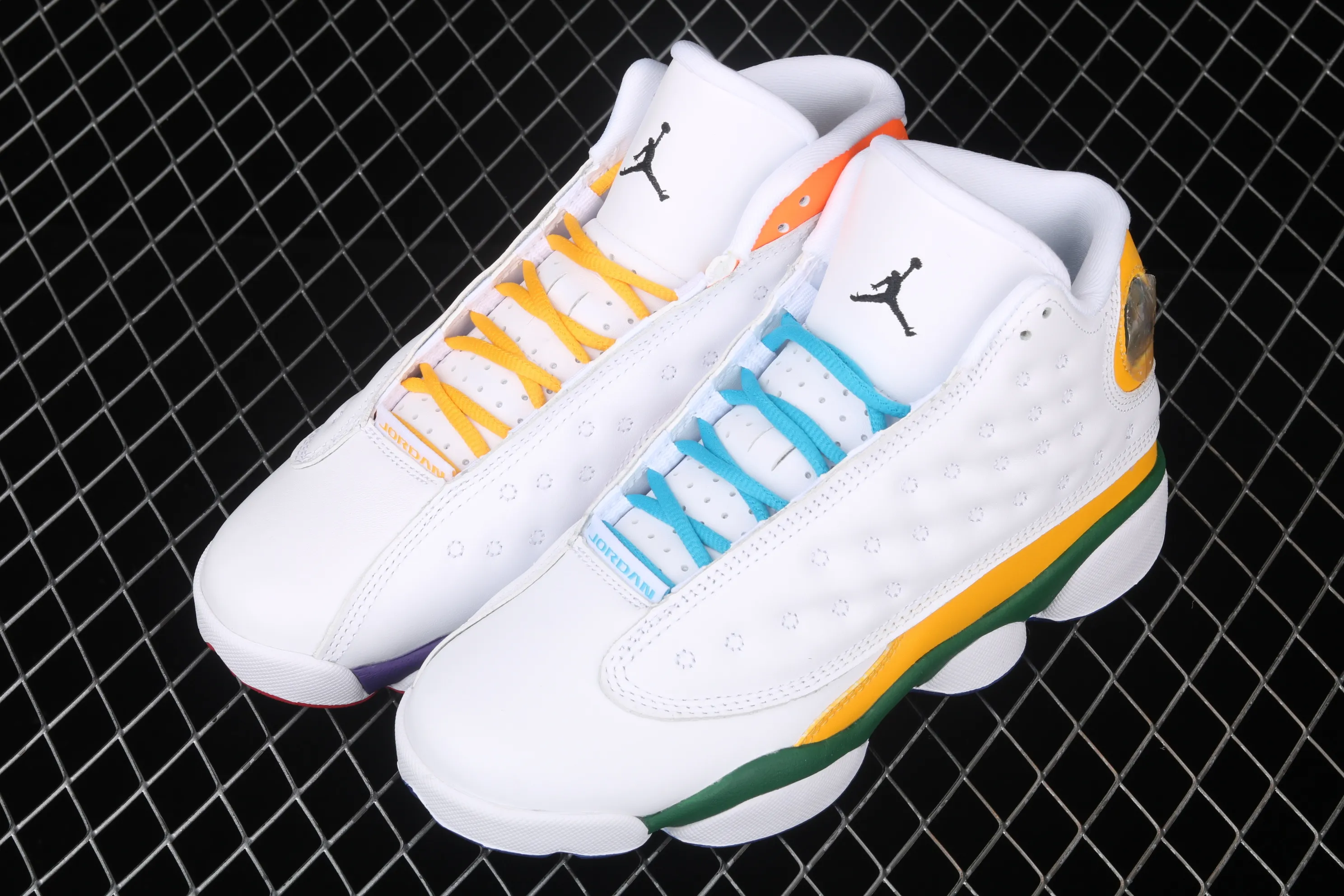 All categories Air Jordan Jordan series basketball shoes Air Jordan 13 Air Jordan 13 Playground AJ13 Joe 13 orange and yellow mandarin duck contrast CV0785-158